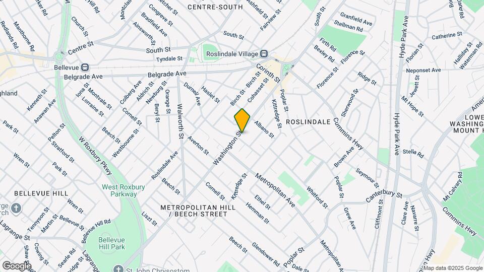 4370 Washington St Map and Location Details