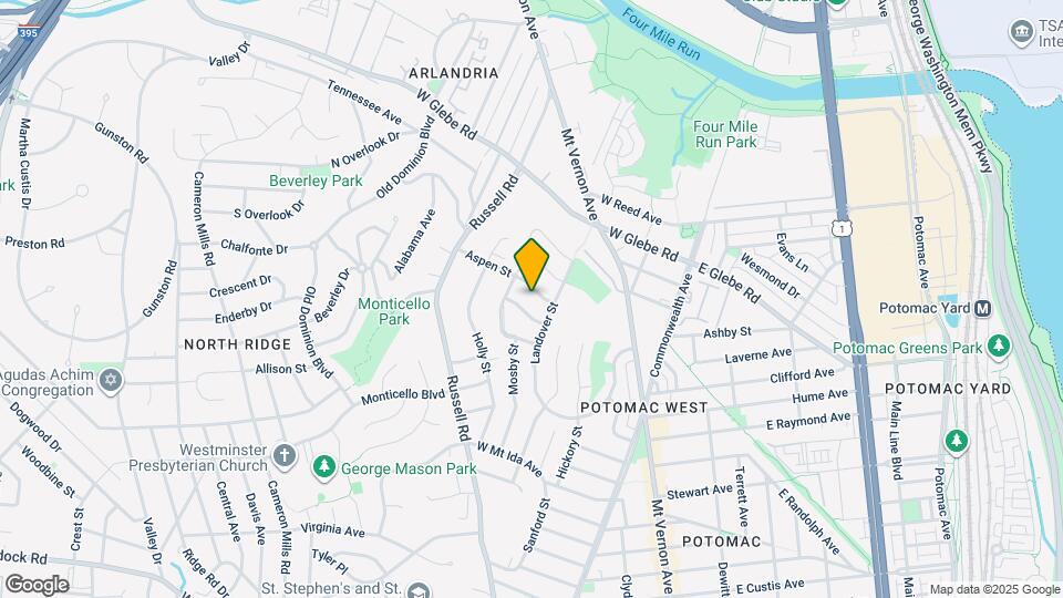 216 Aspen St Map and Location Details