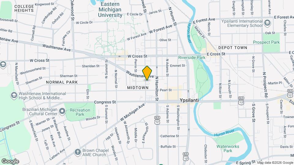 118 Ballard St, Unit #1 Map and Location Details