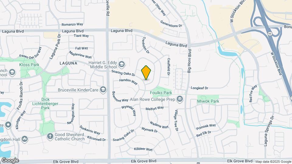 9417 Soaring Oaks Dr Map and Location Details