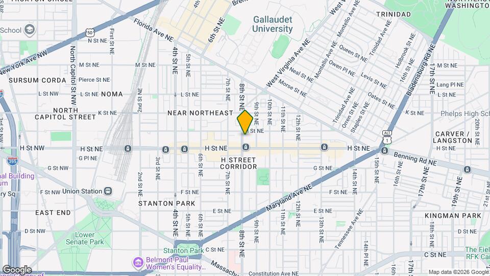 823 8th St NE Map and Location Details