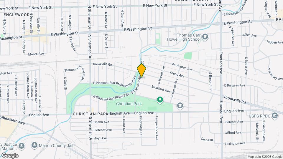 4209 E Pleasant Run Pkwy S Dr Map and Location Details