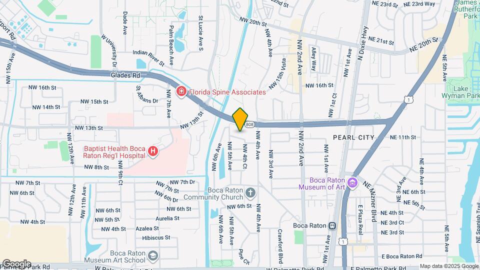 465 NW 11th St Map and Location Details