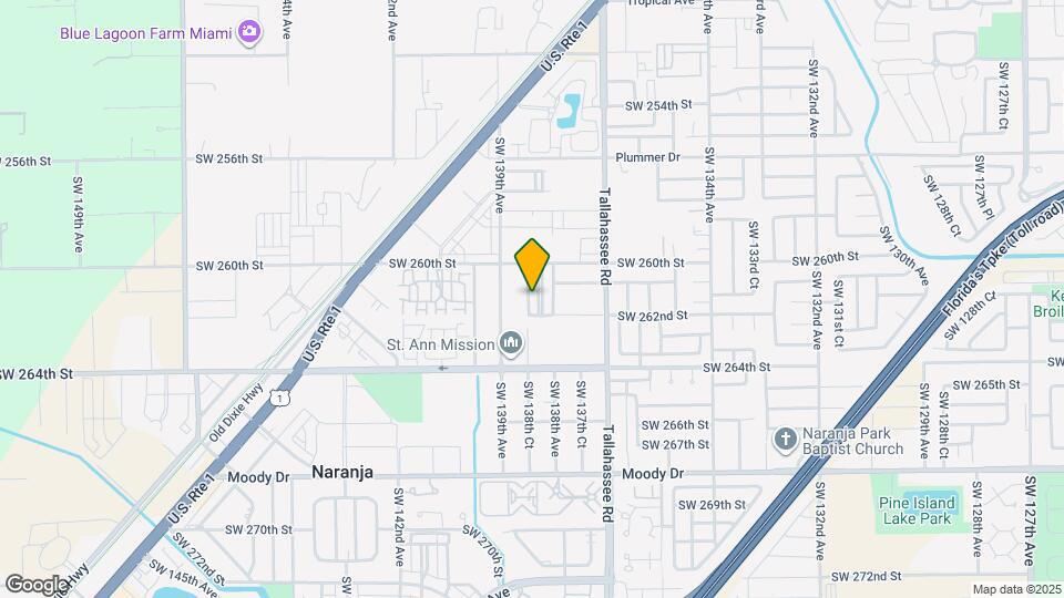 26123 SW 138th Ct Map and Location Details