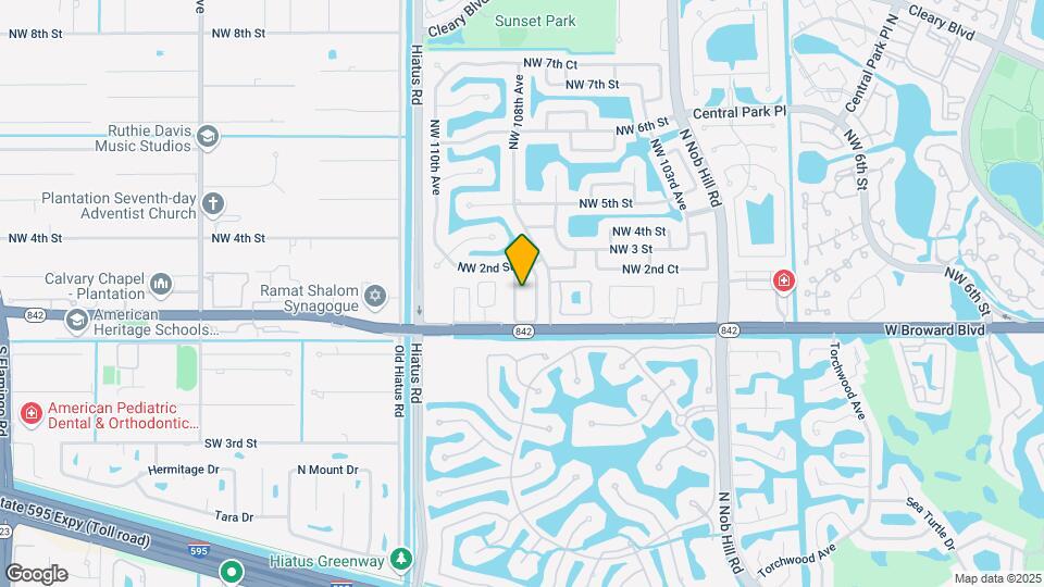 100 NW 108th Way Map and Location Details