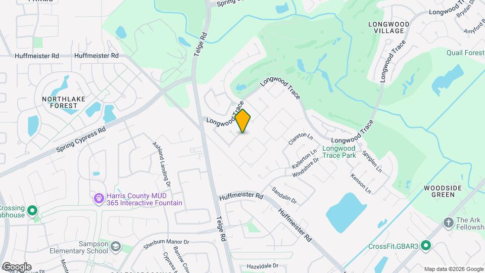 13815 Wetherfield Ln Map and Location Details