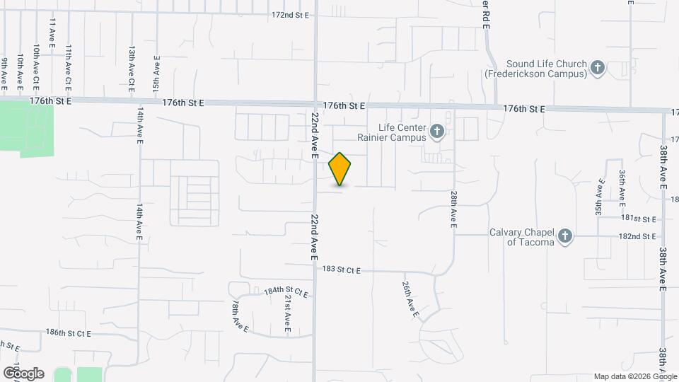 2315 180th St E Map and Location Details