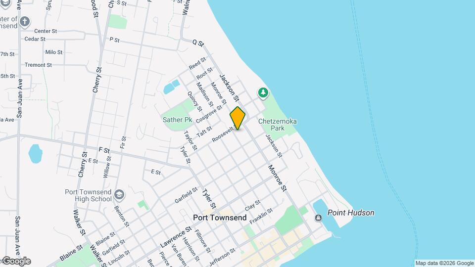 1104 Madison St Map and Location Details