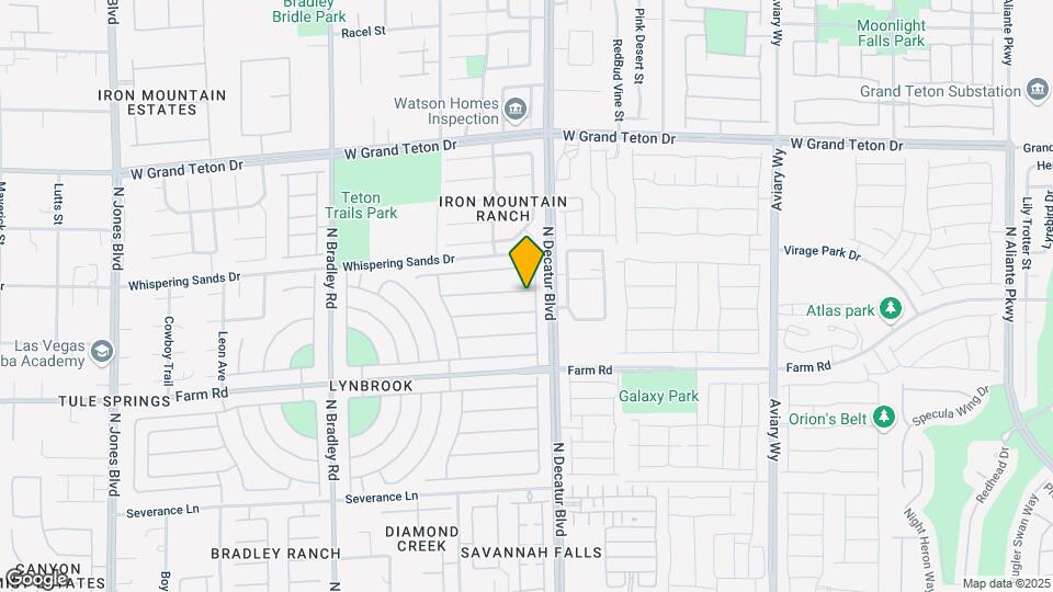 4821 Morning Falls Ave Map and Location Details
