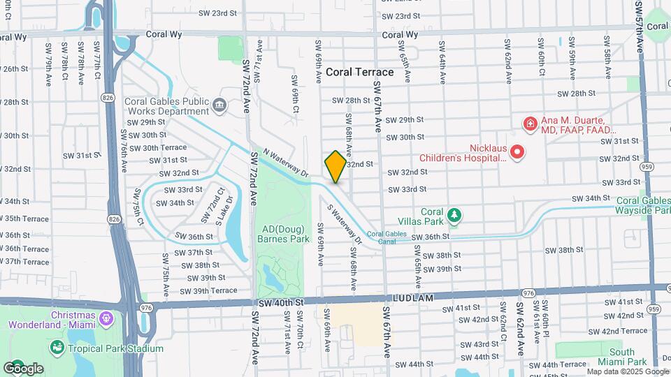 6860 N Waterway Dr Mapa y Detalles de la Ubicación