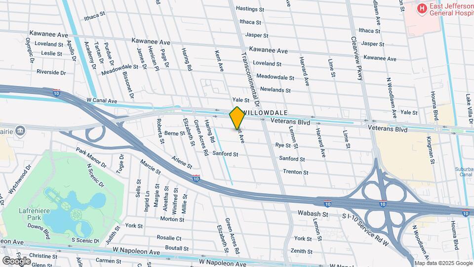 3116 Kent Ave Mapa y Detalles de la Ubicación