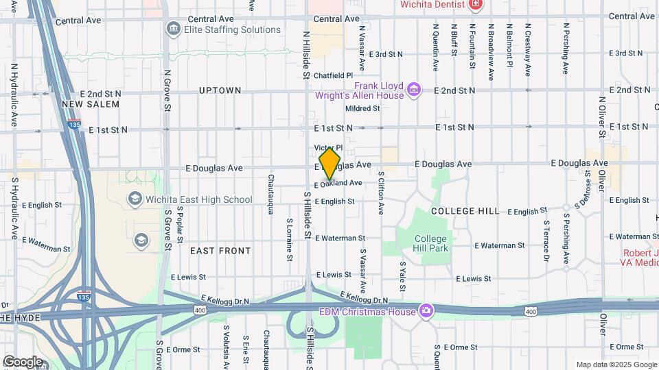 3237 E Oakland Ave Map and Location Details