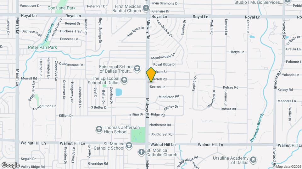 4209 Sexton Ln Mapa y Detalles de la Ubicación