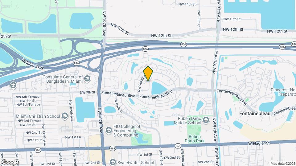 10284 NW 9th Street Cir Map and Location Details