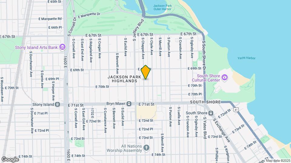 6945 S Chappel Ave Map and Location Details