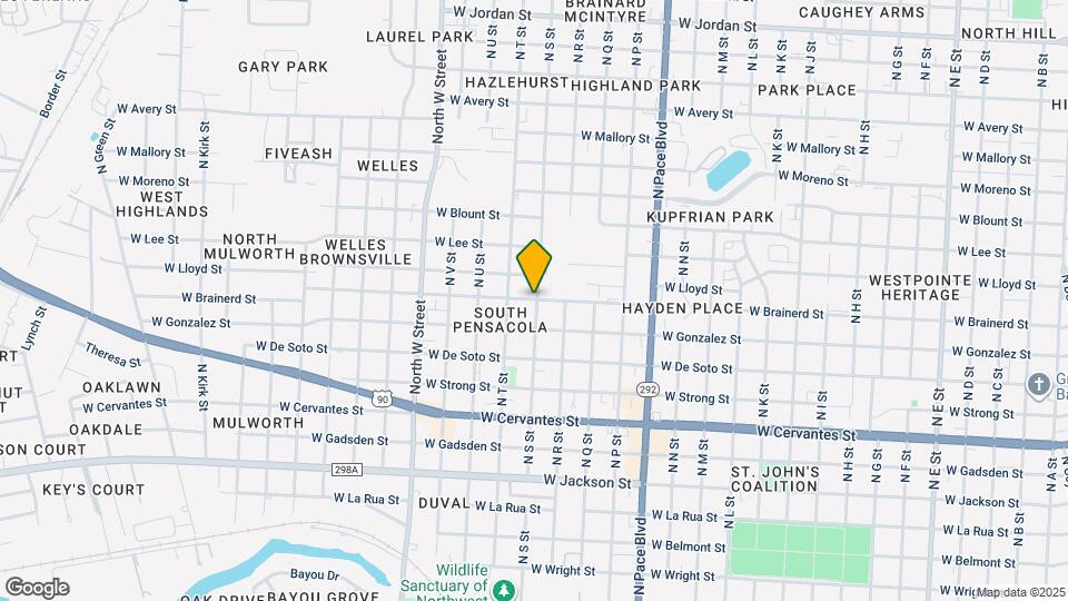 2505 W Brainerd St Map and Location Details