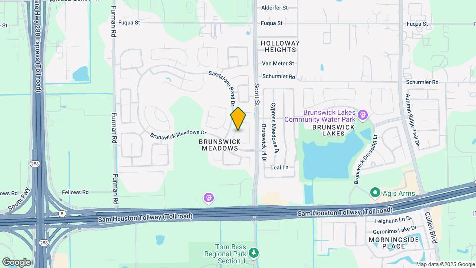 14231 Bonham Oaks Ln Map and Location Details
