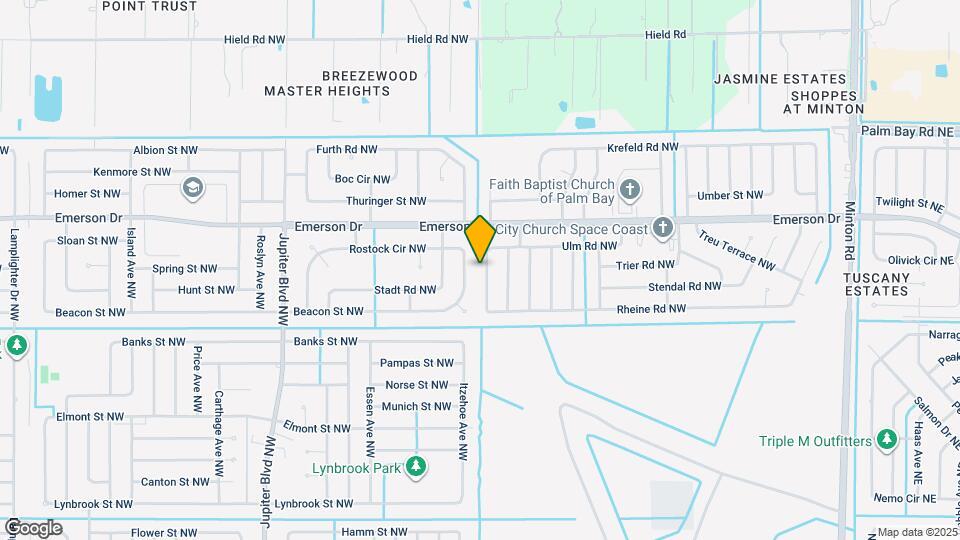 1270 Gustrow Ave NW Map and Location Details