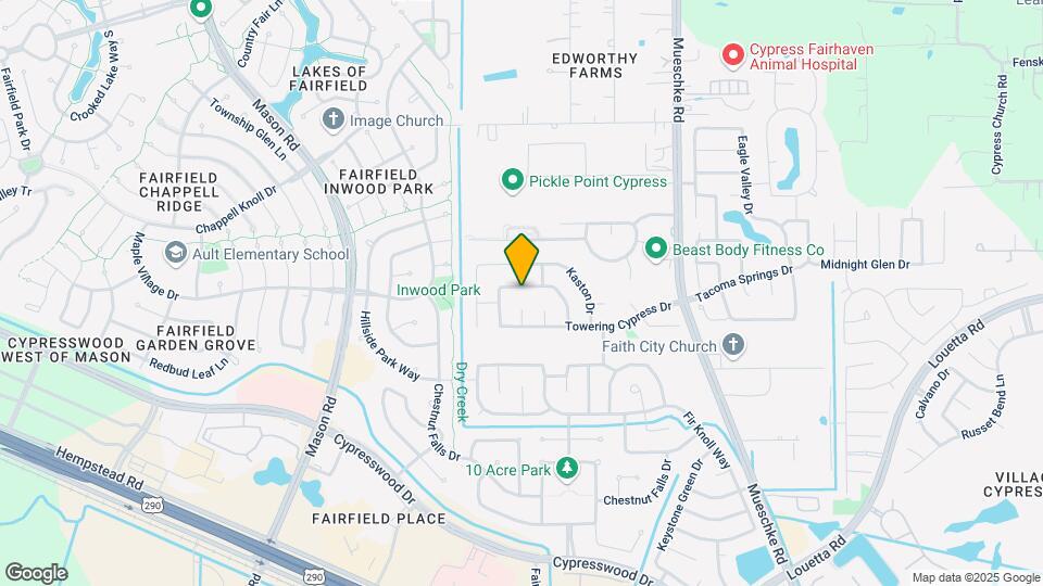 20327 Cypress Poll Dr Map and Location Details