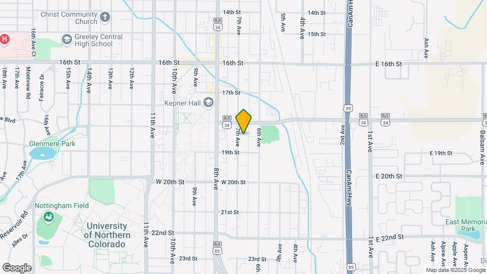 1822 7th Ave Map and Location Details