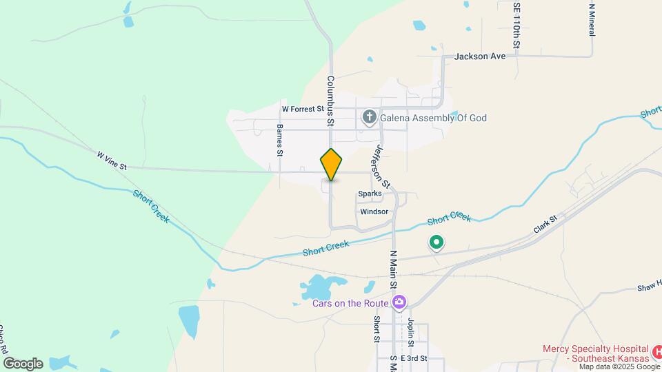 718 Columbus St Map and Location Details