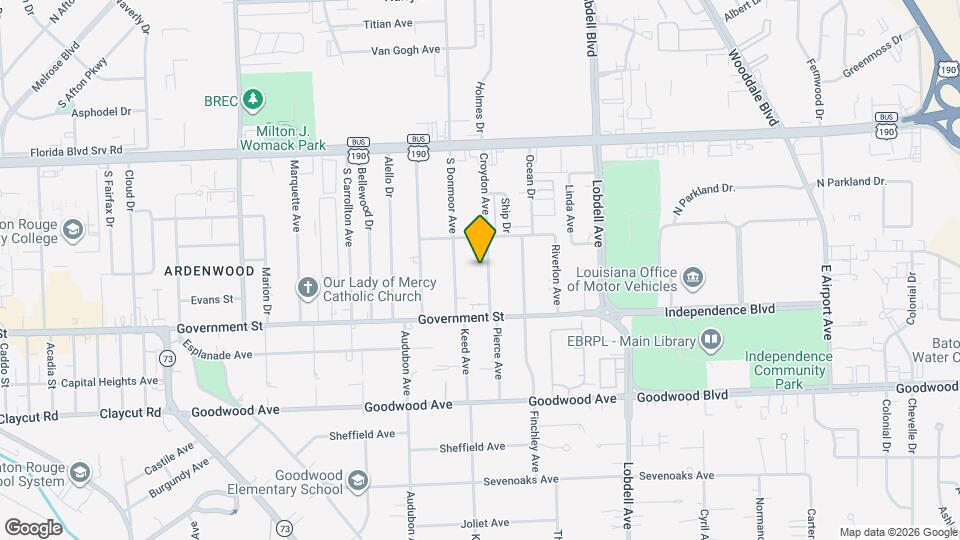 376 Croydon Ave Mapa y Detalles de la Ubicación