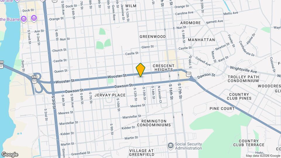 812 S 13th St Map and Location Details