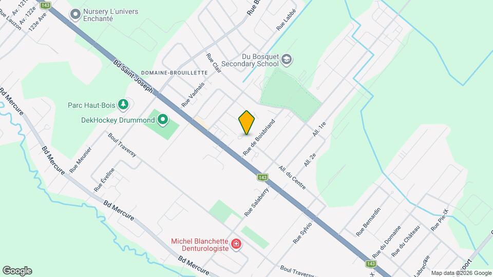 2180 De La Forêt-D'orléans Rue Map and Location Details