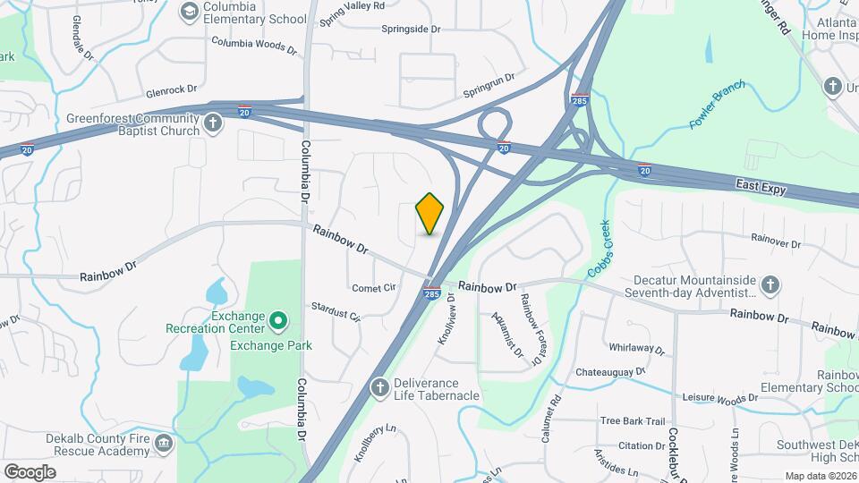 3507 Kingsbrooke Ct Map and Location Details