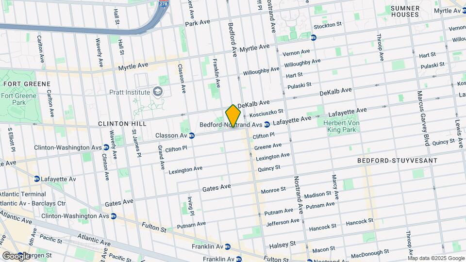 472 Lafayette Ave Map and Location Details
