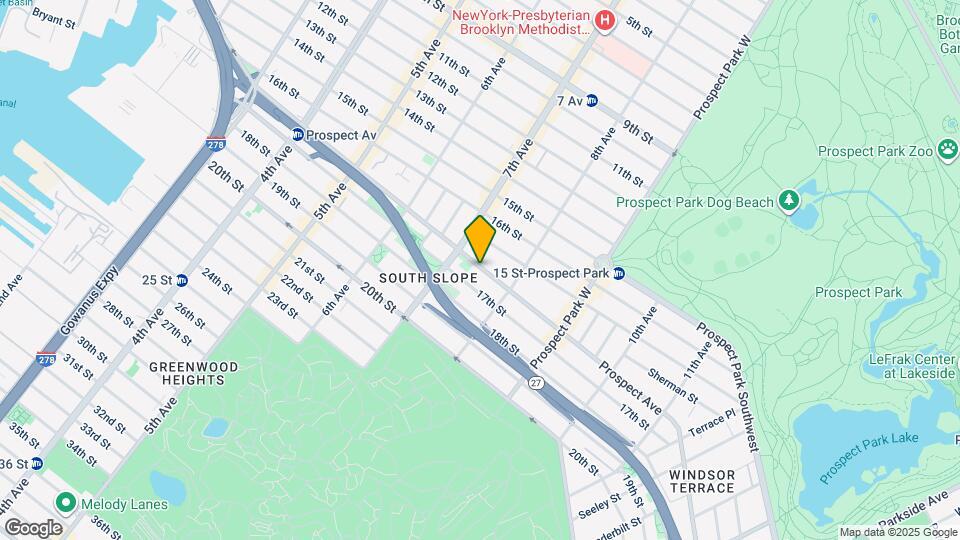 392 Prospect Ave Map and Location Details