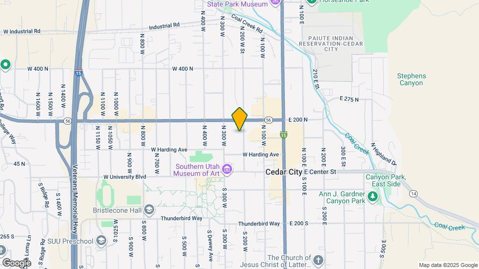 151 N 200 W St Map and Location Details