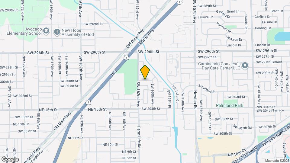 16110 SW 300th St Map and Location Details