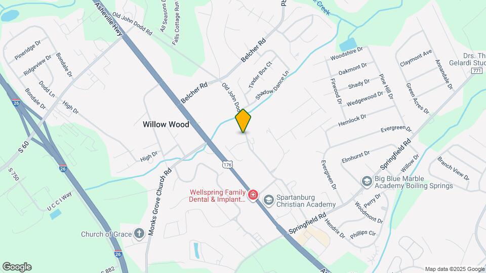 448 Old John Dodd Rd Map and Location Details