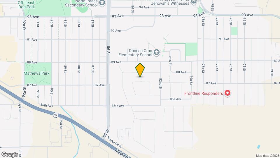 8328-8387 87 Ave Map and Location Details