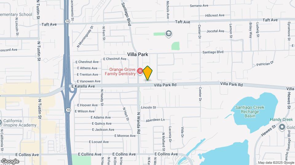 3102 E Vanowen Ave Map and Location Details