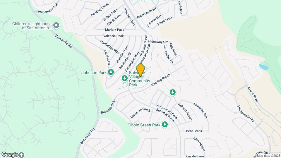 3526 Alamo Greens Mapa y Detalles de la Ubicación
