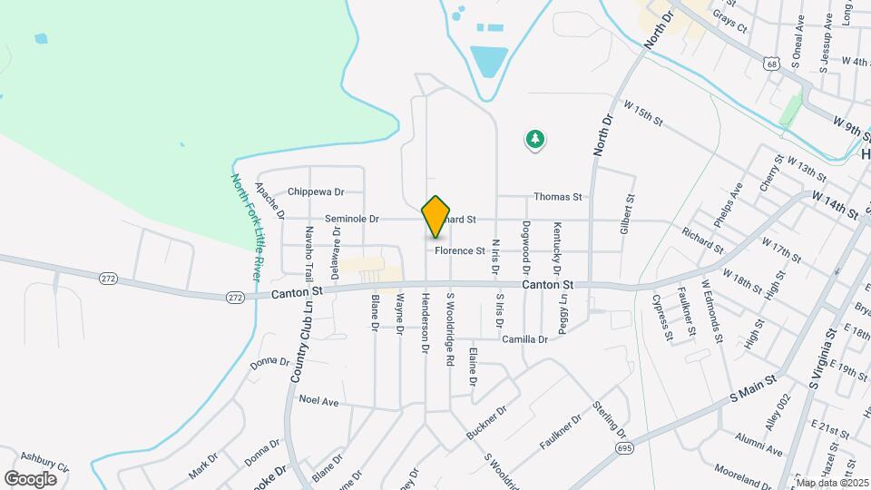 2806 Florence Dr Mapa y Detalles de la Ubicación