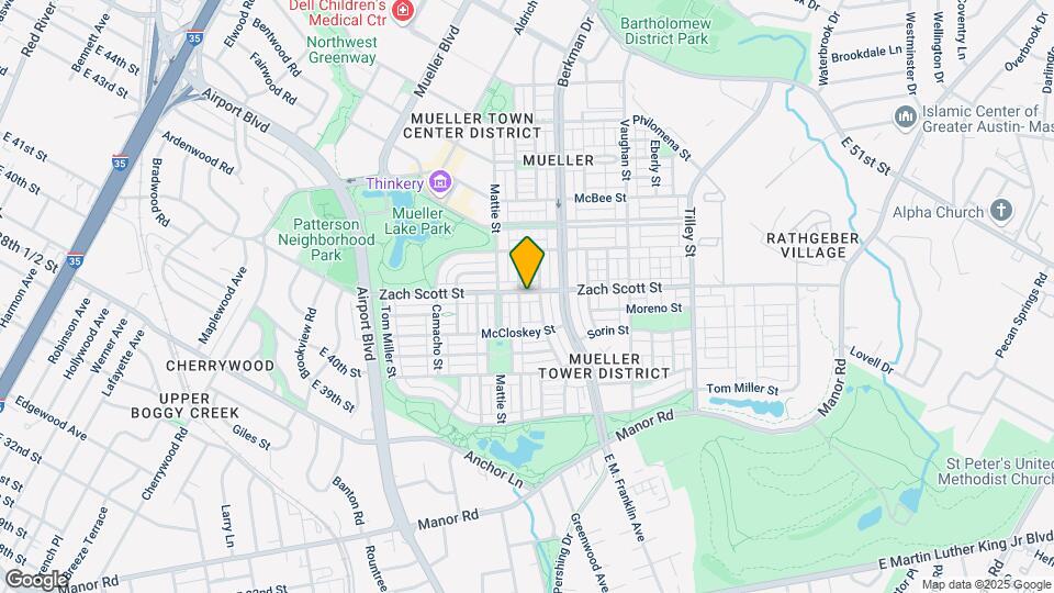 2241 Zach Scott St Map and Location Details