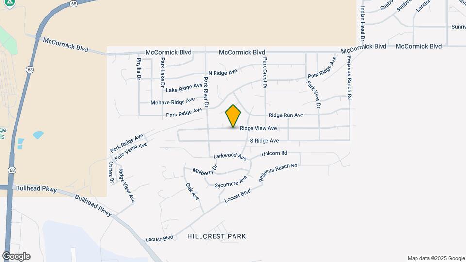 2542 Ridge View Ave Mapa y Detalles de la Ubicación
