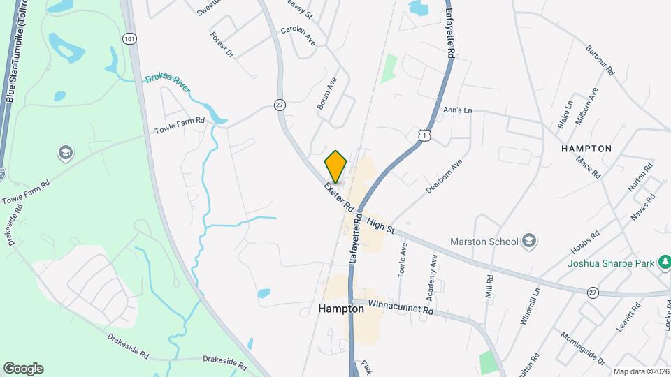 33 Exeter Rd Map and Location Details