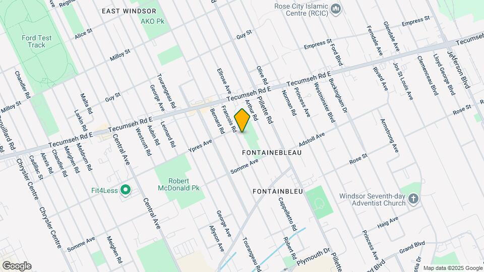 2426 Francois Rd Map and Location Details