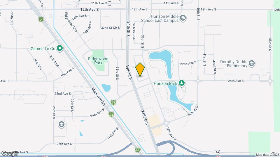 2262 35th St S Cir Map and Location Details