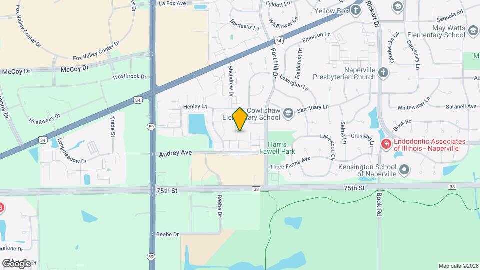 1034 Ravendale Ct Map and Location Details