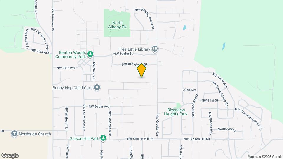 2505 23rd Ave NW Map and Location Details