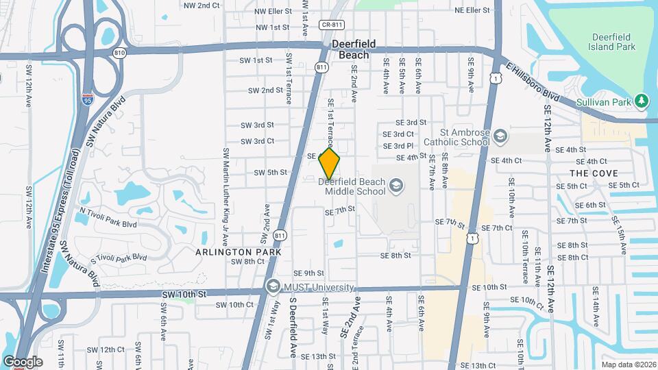 142 SE 5th Ct Mapa y Detalles de la Ubicación