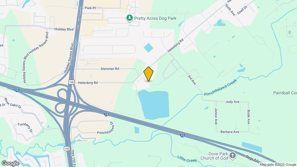 174 Golden Meadow Dr Map and Location Details