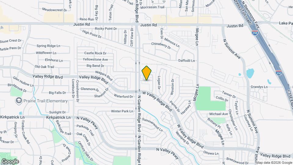 1478 Cambridge Dr Map and Location Details