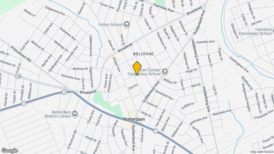 909 Vischer Ave Map and Location Details