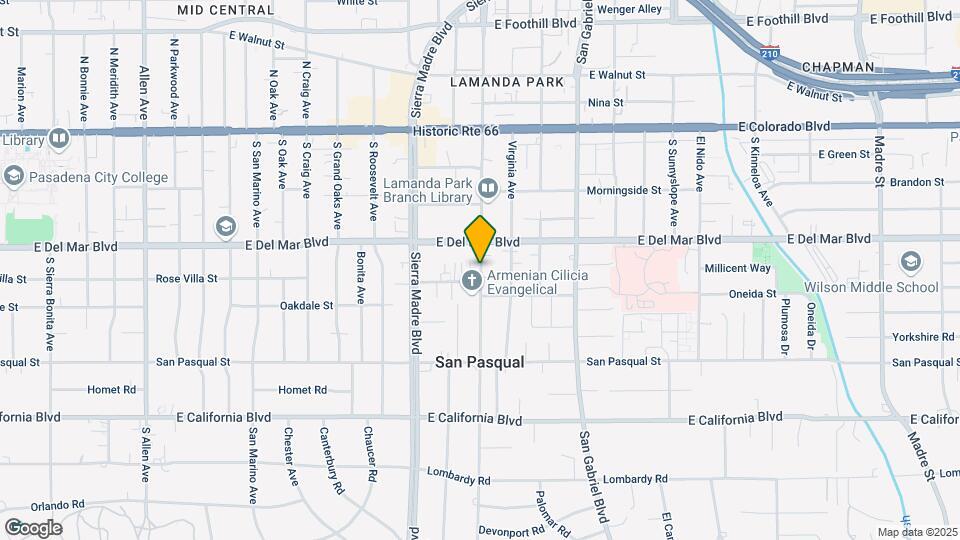 285 S Santa Anita Ave, Unit 285 S. Santa Anita Ave Mapa y Detalles de la Ubicación